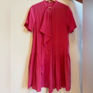 Ulla Johnson pink silk dress